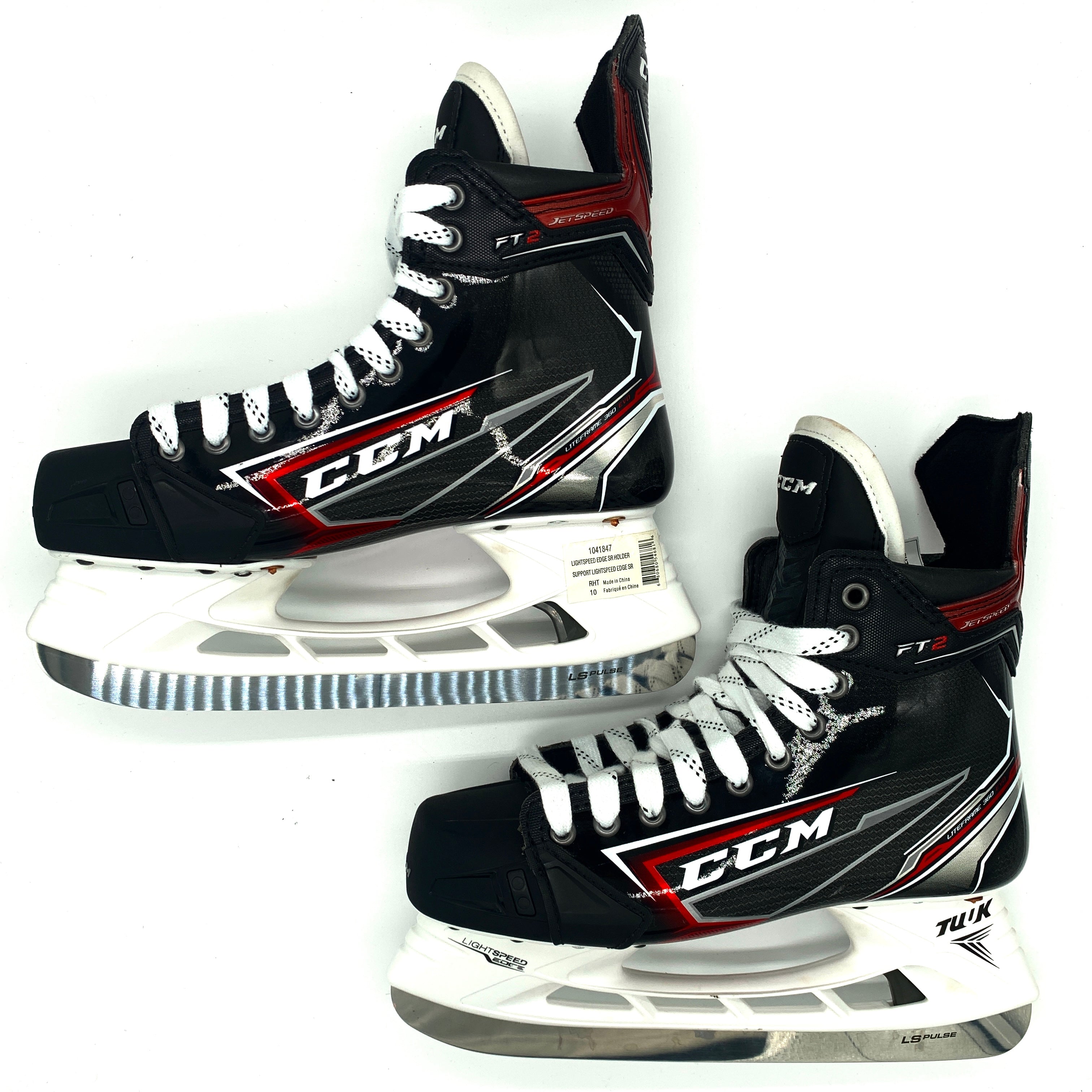CCM Jetspeed FT2 - Patins de hockey Pro Stock - Taille 9D - James Van Riemsdyk